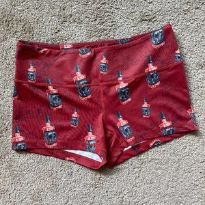 Feed Me Fight Me Whiskey Skull Shorts